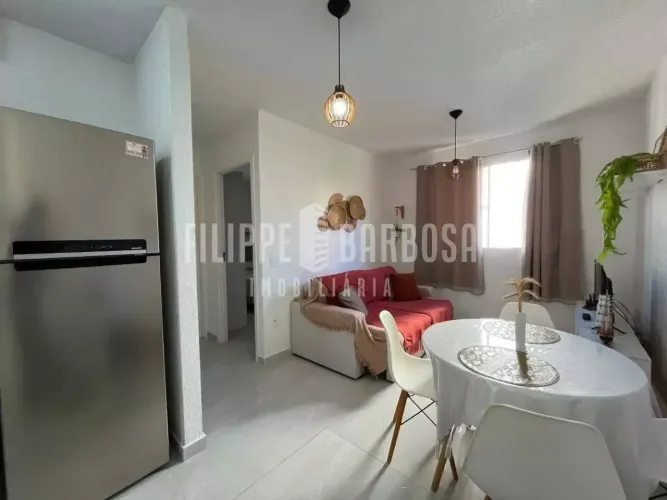APARTAMENTO - 2 QUARTOS - 1 VAGA (ROTATIVO DO PRÉDIO) - CORDOVIL