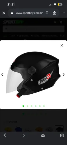 Capacete novo 