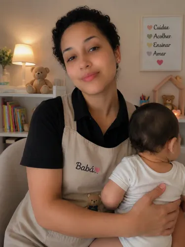 Serviço de babá. 