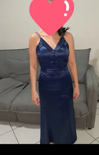Vestido de festa longo