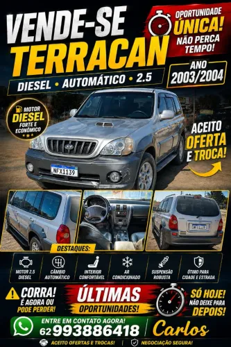 Hyundai Terracan 2.5 8V 100cv TB Diesel Aut. 2004