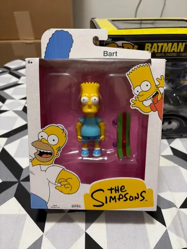 Action figure Simpsons Jakks pacific, bart Simpsons 5?, novo, original e importado