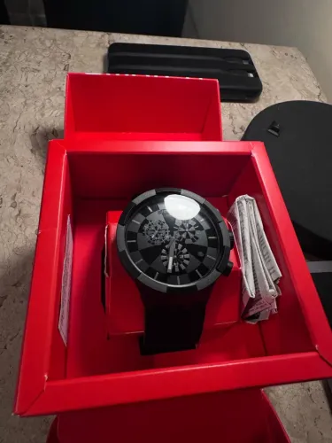 Relógio Swatch Big Bold Chrono Checkpoint Black