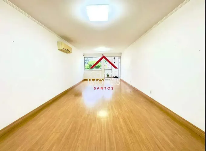 Apartamento à venda em Santos/SP 3 quartos, 1 vaga demarcada e área privativa de 142m²