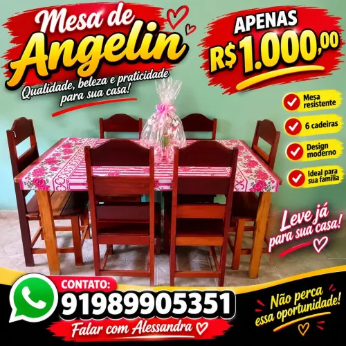 Vende-se uma mesa de Angelin