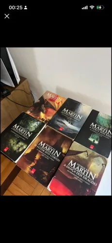 Coleção de livros Game of Thrones 