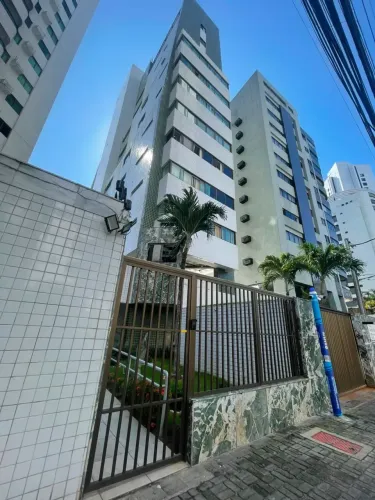 Lindo flat mobiliado para aluguel com 32 m² na melhor localização de Boa Viagem, Recife -