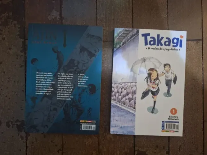 lote mangás - Ajin 1 + Takagi-san volume 1