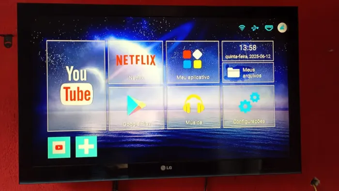 Televisão 55 polegadas defeito