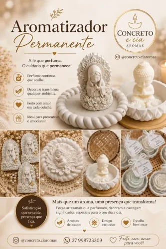 Lembrancinhas aromatizador permanente