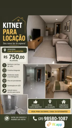 ALUGO LOFT EM ILHA DE GUARATIBA