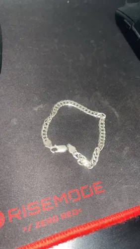 Pulseira prata italiana