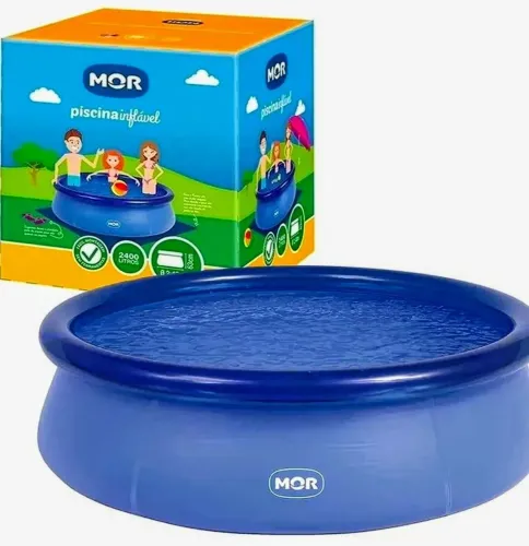 Picina Inflável 2.400 litros Infantil Mor. Produto novo 