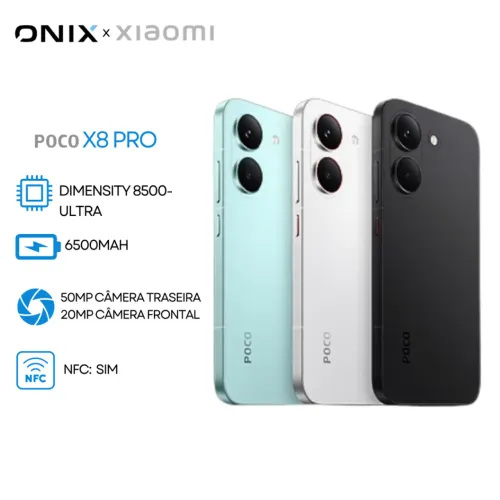 Poco X8 Pro 512+08 Novo Entrega Gratuita Garantia 