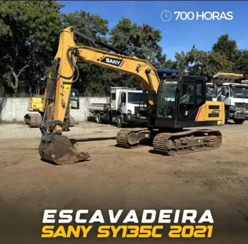 escavadeira sany 2021