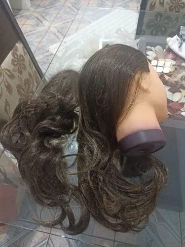 Cabeça de boneca Para treino de penteado
