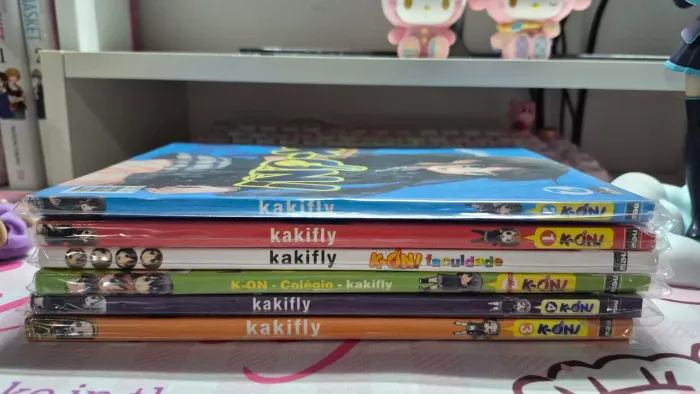 (RESERVADO) K-ON COLEÇÃO COMPLETA MANGÁ