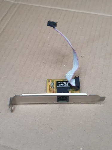 Rabicho Espelho Rede Rj45 P/ Placa Mãe Antiga
