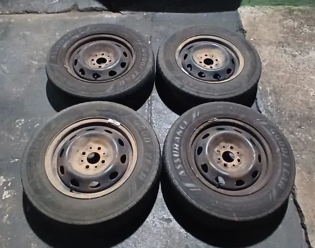 Rodas 14 fiat strada palio uno corsa gol