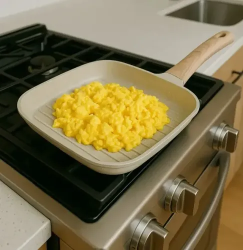 Frigideira Japonesa Tamagoyaki Para Omelettes Aluminum Fryin