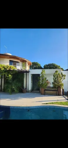 Casa maravilhosa na orla pôr do sol