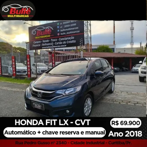 Honda Fit LX 1.5 Flexone 16V 5P Aut. 2018