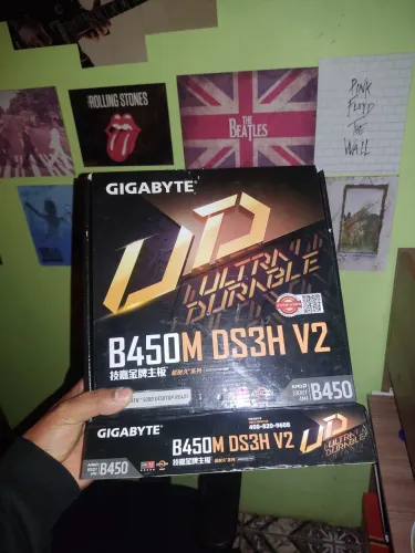 PLACA MÃE GIGABYTE B450MH