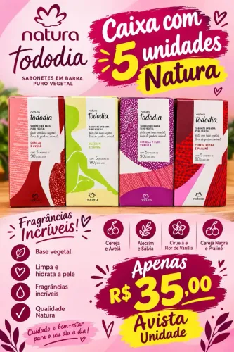 Sabonete Natura