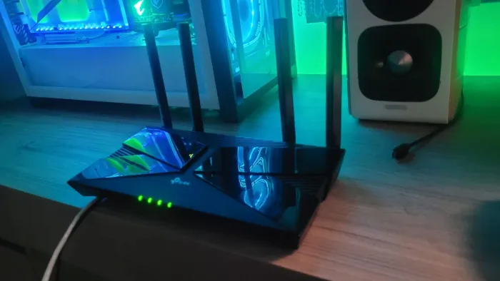 Roteador Wifi6 ax1800 5ghz Ex220 Tplink Gamer