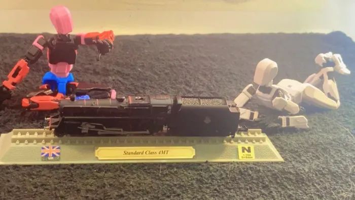 Miniatura Locomotiva Standard Class 4MT - UK - Escala N 1:160 - Del Prado