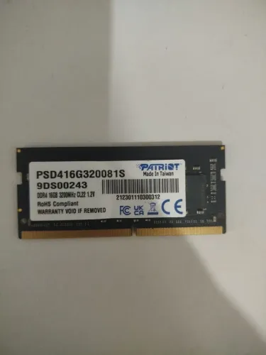 Memória RAM 16gb para notebook 