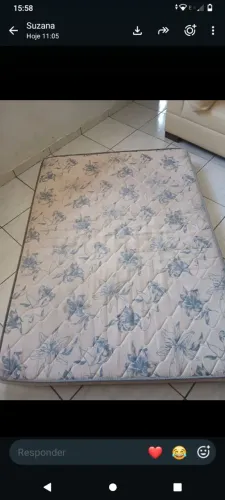 2 colchões de casal entrego