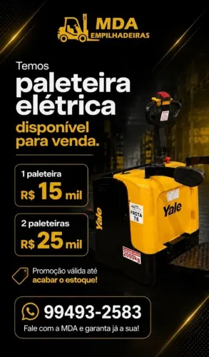 Paleteiras semi novas