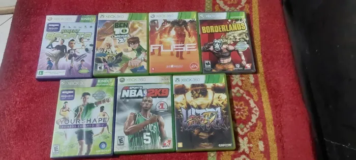 Jogos de xbox 360 cada jogo tem um valor