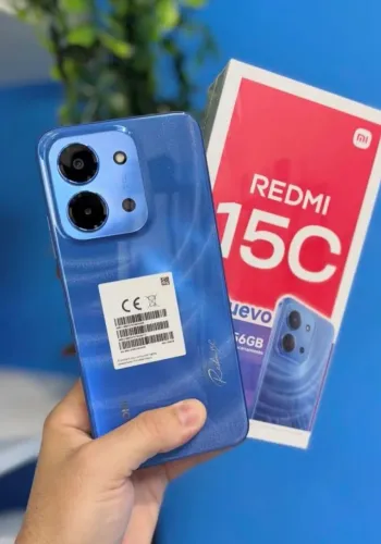 Celular Novo - Top - Premium - 15C - Azul - Xiaomi - Global 256/8