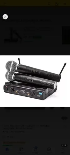 Microfone sem fio 