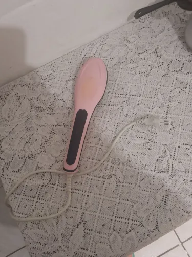 Escova elétrica de cabelo,passou alisou