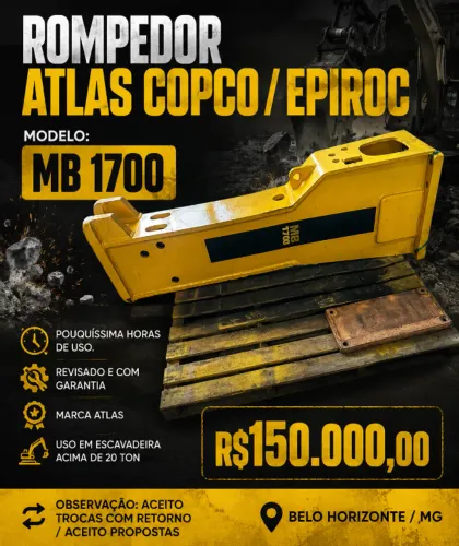 Rompedor Atlas copco/ Epiroc