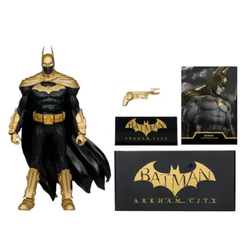 Batman: Arkham City - Batman Knightmare Edition DC Multiverse Gold Label 7"