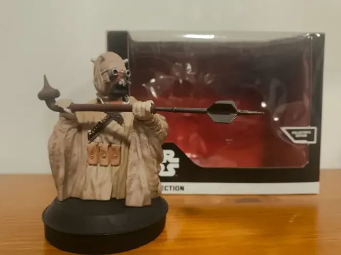 Star Wars Busto de Coleção De Agostini - TUSKEN (acompanha caixa e revista)