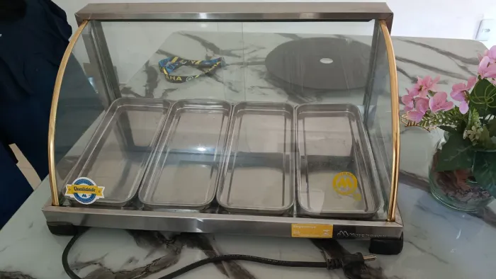 VENDO RÁPIDO! Estufa Expositora Semi Nova - Excelente Estado! $450