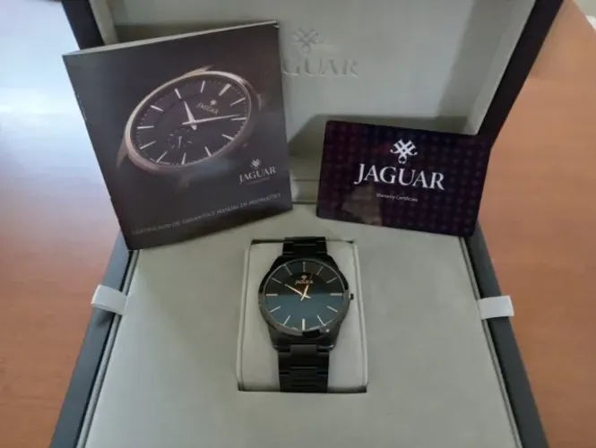 Relógio Jaguar Aura Análogo Aço