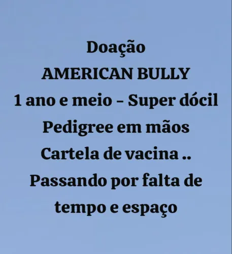 PRA DOAÇÃO