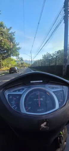 Honda Lead preta 110cc