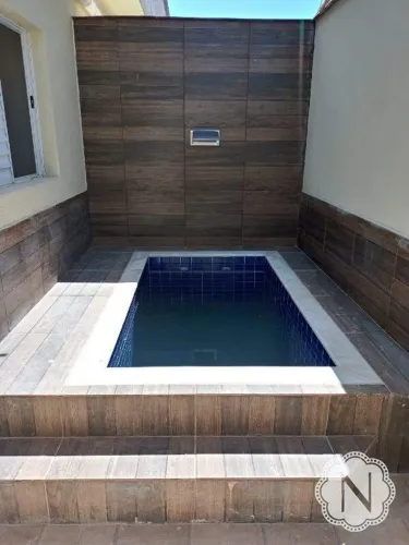 Casa em condomínio à venda com 2 dormitórios, piscina e churrasqueira no Cibratel II  Itan