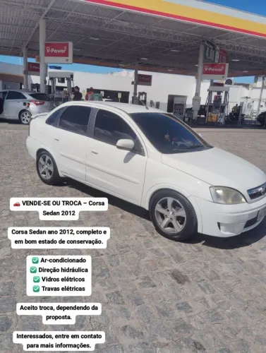 Chevrolet Corsa Sed. Premium 1.4 8V Econoflex 4P 2012
