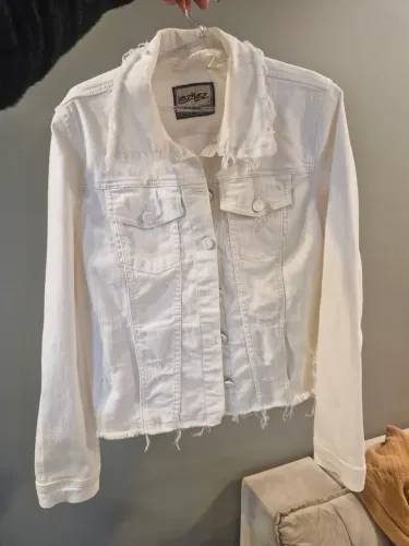 Jaqueta Jeans Branca - LezaLez