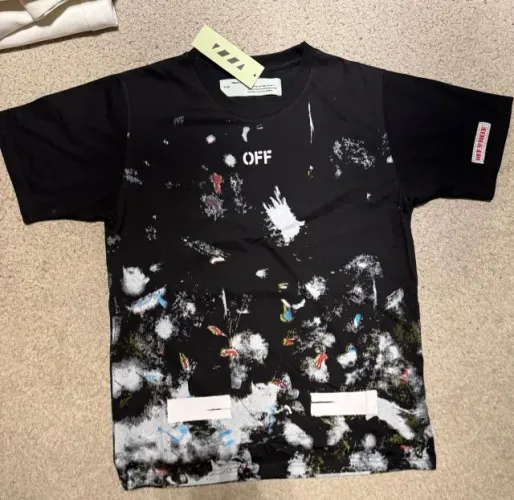 Camisa Off-White Main Label Virgil Abloh