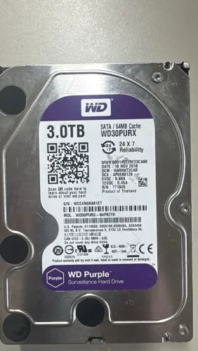 HD 3TB PURPLE 100%