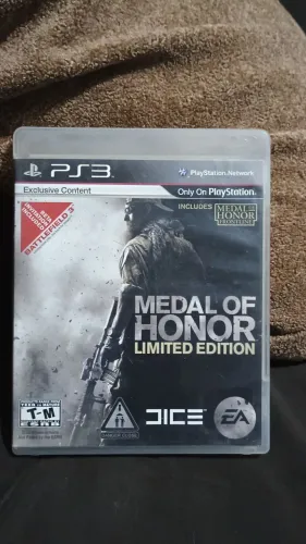 Medal honor limited edition ps3 com bônus medal honor Frontline PS2 remasterizado